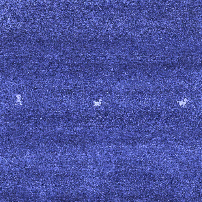 Machine Washable Abstract Blue Contemporary Rug, wshcon1795blu