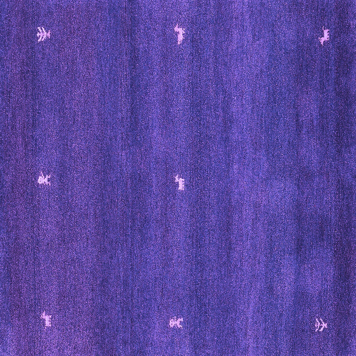 Square Machine Washable Abstract Purple Contemporary Area Rugs, wshcon1795pur