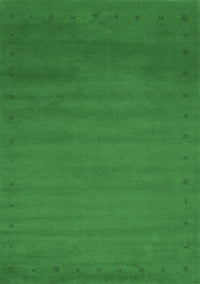 Abstract Emerald Green Contemporary Rug, con1796emgrn