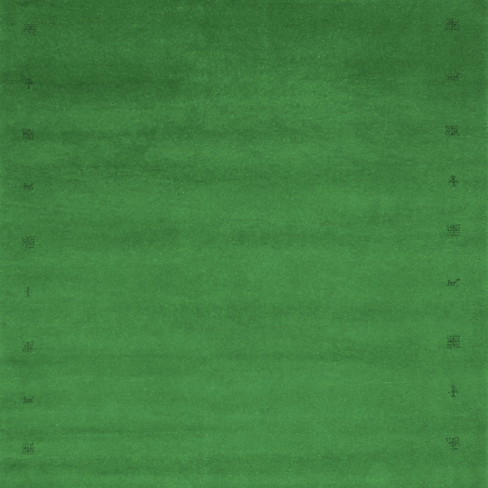 Abstract Emerald Green Contemporary Rug, con1796emgrn