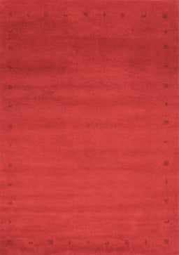 Abstract Brown Contemporary Rug, con1796brn