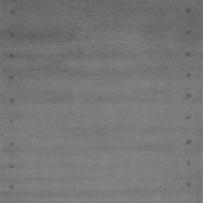 Serging Thickness of Machine Washable Abstract Gray Contemporary Rug, wshcon1796gry