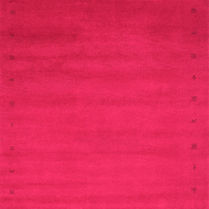 Machine Washable Abstract Pink Contemporary Rug, wshcon1796pnk