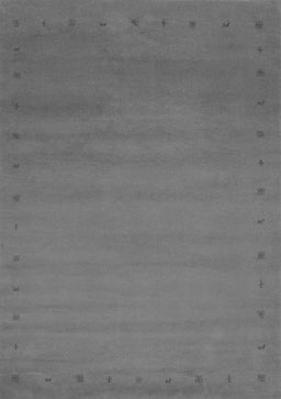 Abstract Gray Contemporary Rug, con1796gry