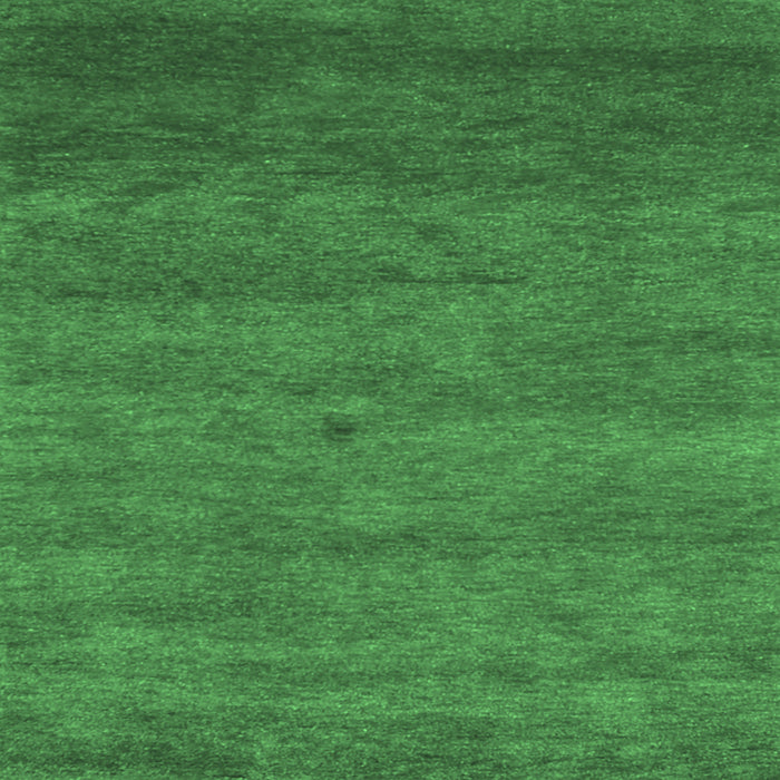Square Abstract Emerald Green Contemporary Rug, con1797emgrn
