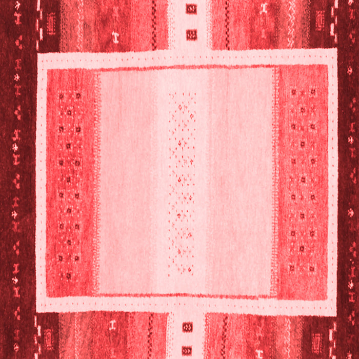 Abstract Red Contemporary Rug, con1798red