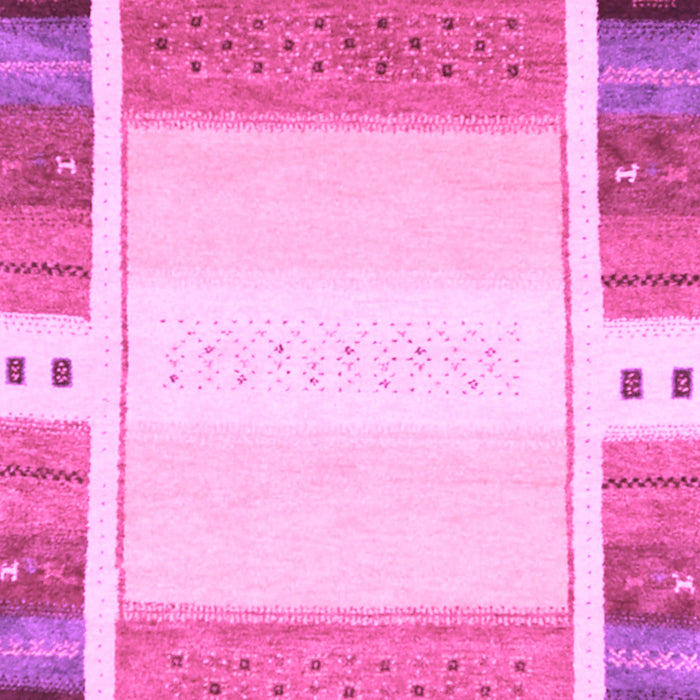 Abstract Purple Contemporary Rug, con1798pur