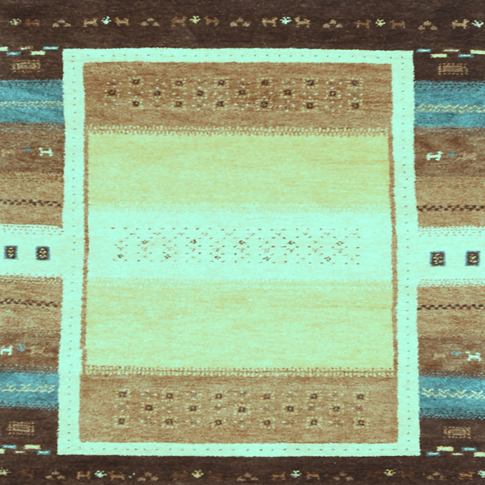 Square Machine Washable Abstract Light Blue Contemporary Rug, wshcon1798lblu