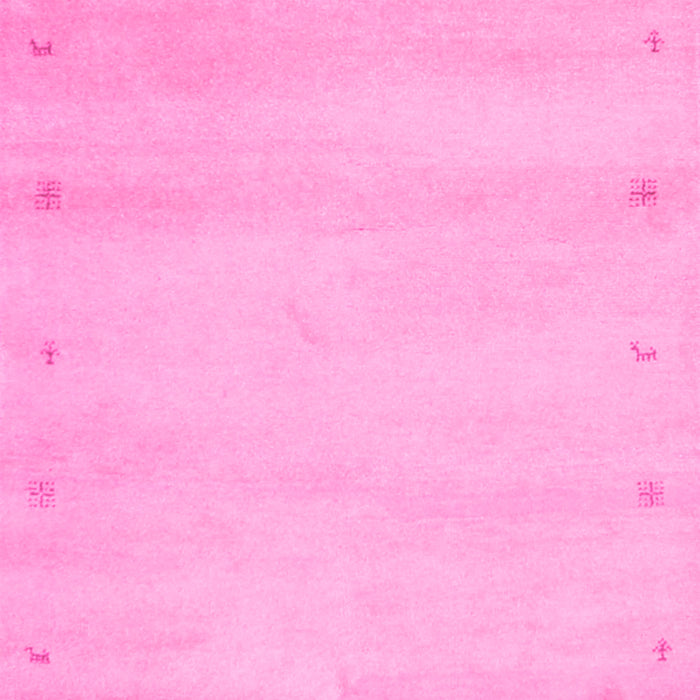 Abstract Pink Contemporary Rug, con1799pnk