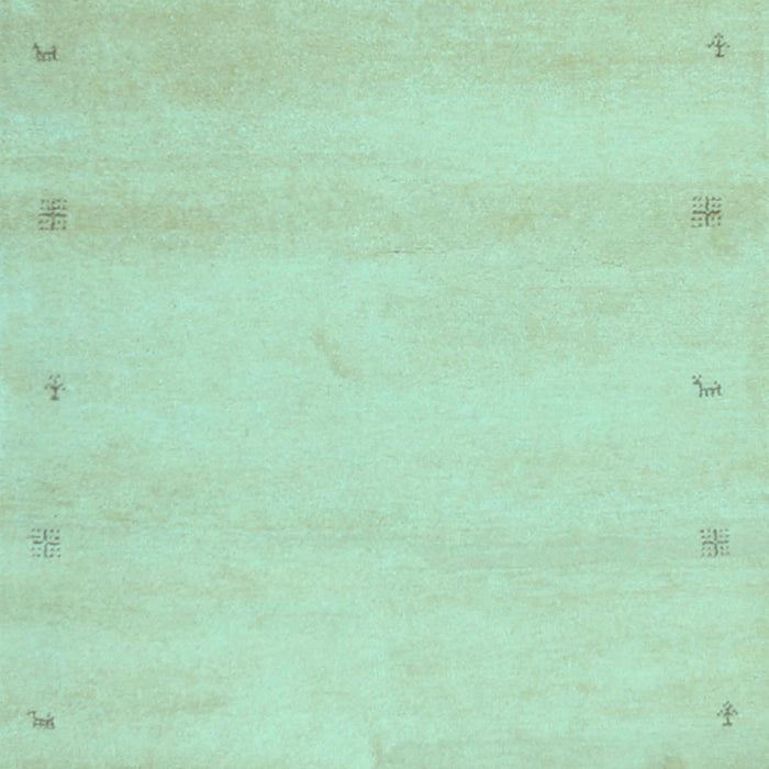 Machine Washable Abstract Light Blue Contemporary Rug, wshcon1799lblu