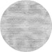 Machine Washable Abstract Gray Contemporary Rug, wshcon179gry