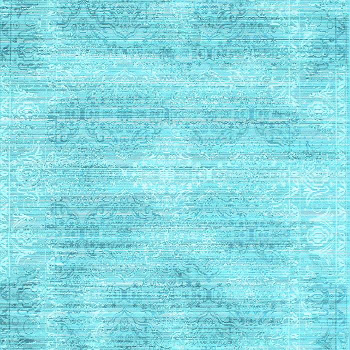 Abstract Light Blue Contemporary Rug, con179lblu