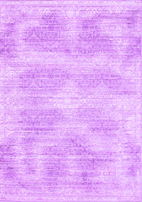 Abstract Purple Contemporary Rug, con179pur