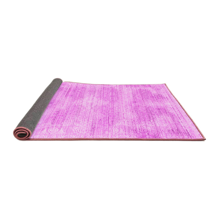 Sideview of Abstract Pink Contemporary Rug, con179pnk