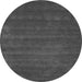 Machine Washable Abstract Gray Contemporary Rug, wshcon17gry