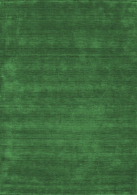 Abstract Emerald Green Contemporary Rug, con17emgrn