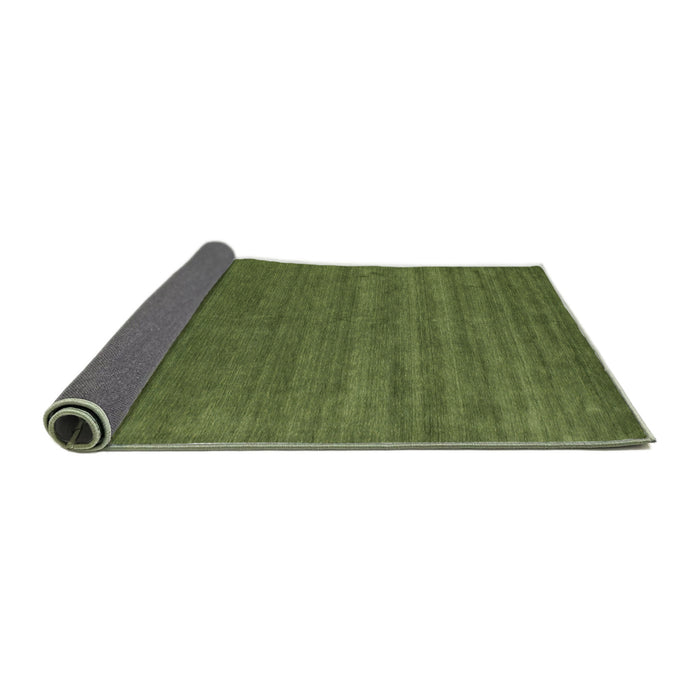 Thickness of Contemporary Seaweed Green Modern Rug, con18