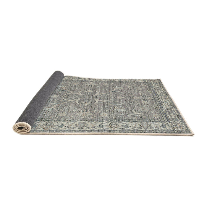Thickness of Contemporary Granite Gray Modern Rug, con180