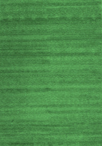 Abstract Emerald Green Contemporary Rug, con1800emgrn