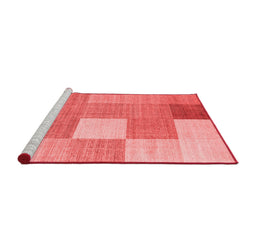 Modern Red Washable Rugs