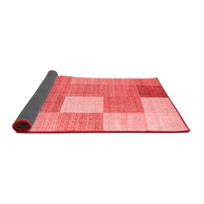 Checkered Red Modern Area Rugs