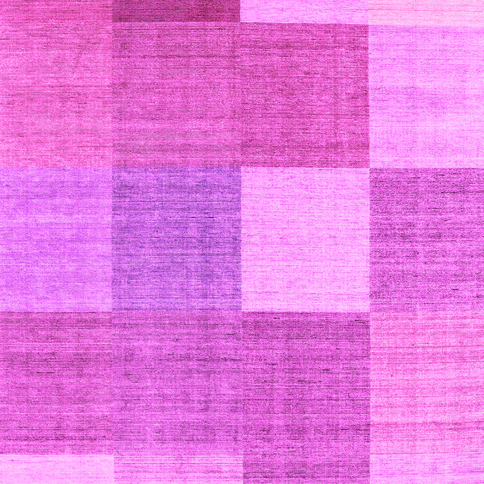Checkered Pink Modern Rug, con1801pnk