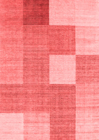 Checkered Red Modern Rug, con1801red