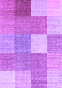 Checkered Purple Modern Rug, con1801pur