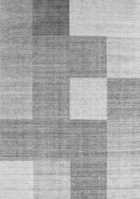 Checkered Gray Modern Rug, con1801gry