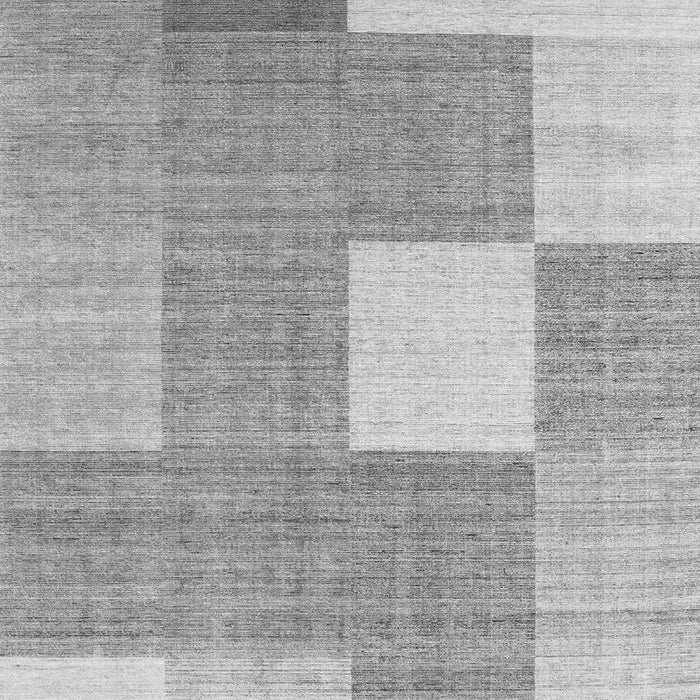 Checkered Gray Modern Rug, con1801gry