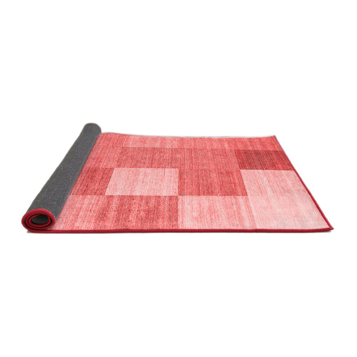Checkered Red Modern Area Rugs