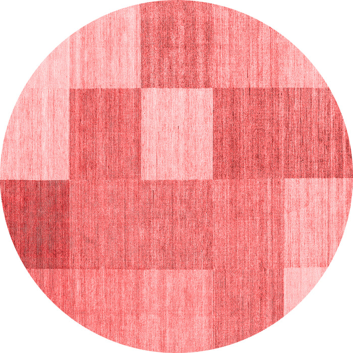 Checkered Red Modern Rug, con1802red