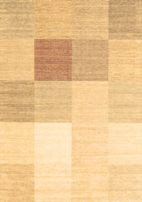 Abstract Brown Contemporary Rug, con1803brn