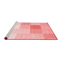 Contemporary Red Washable Rugs