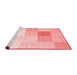 Contemporary Red Washable Rugs