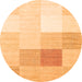 Machine Washable Abstract Orange Contemporary Area Rugs, wshcon1803org