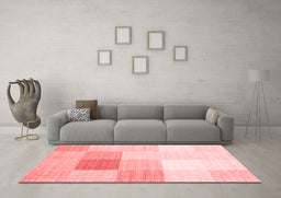 Contemporary Red Washable Rugs