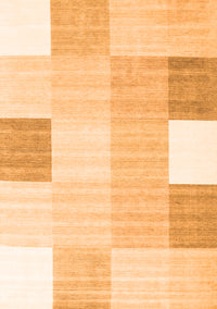 Abstract Orange Contemporary Rug, con1804org