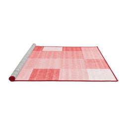 Contemporary Red Washable Rugs