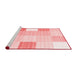 Contemporary Red Washable Rugs