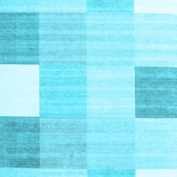 Abstract Light Blue Contemporary Rug, con1804lblu