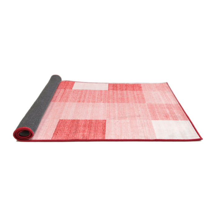 Checkered Red Modern Area Rugs