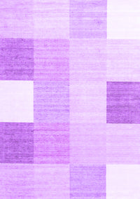 Checkered Purple Modern Rug, con1805pur