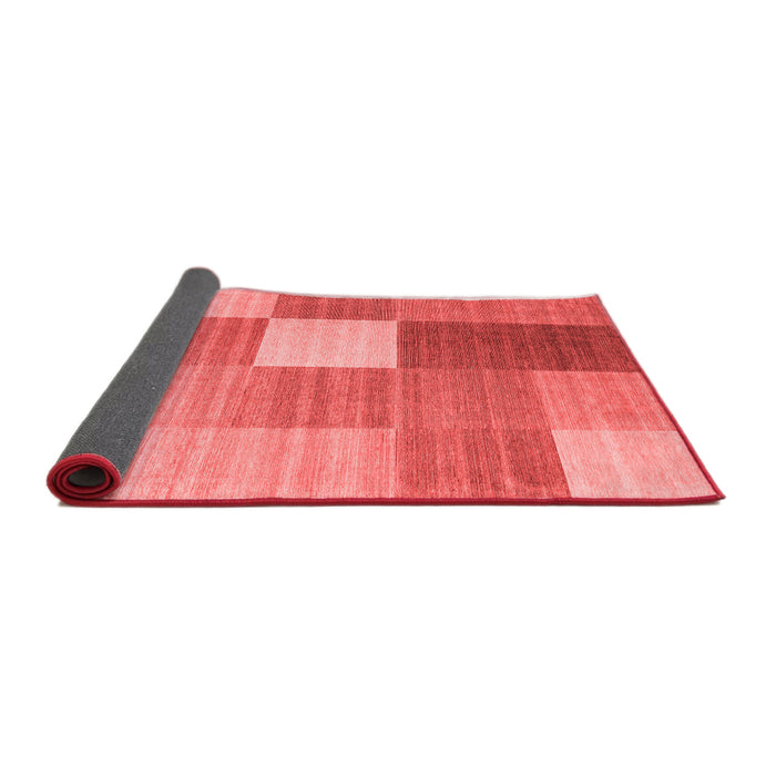 Checkered Red Modern Area Rugs