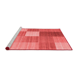 Modern Red Washable Rugs