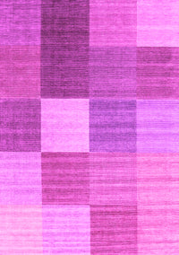 Checkered Pink Modern Rug, con1806pnk