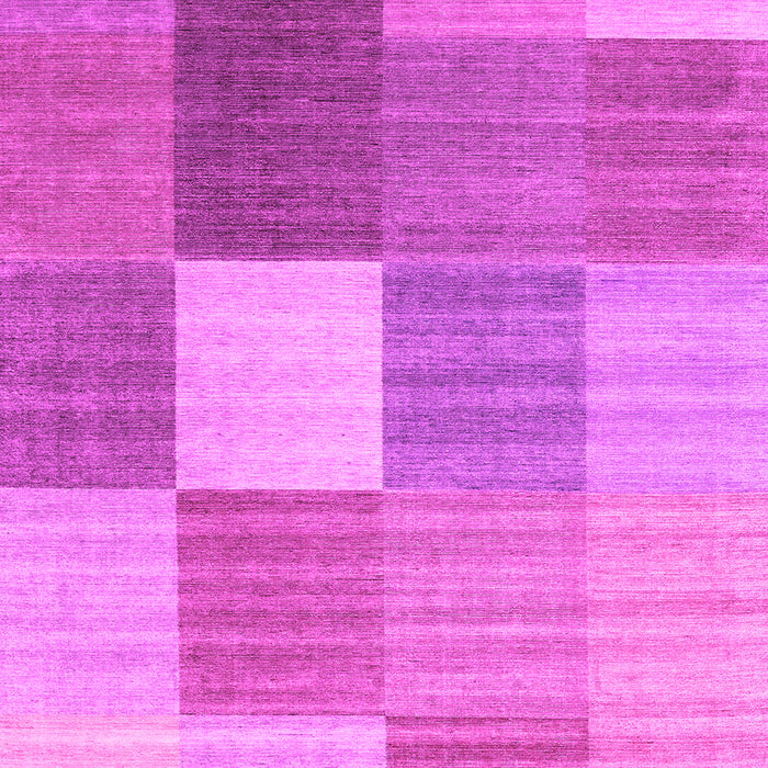 Checkered Pink Modern Rug, con1806pnk