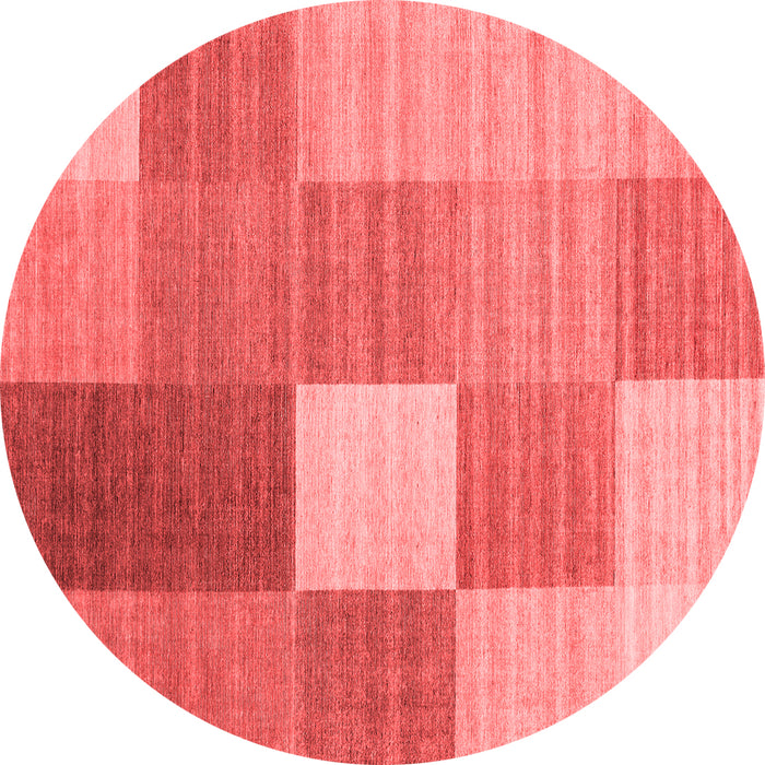 Checkered Red Modern Rug, con1806red