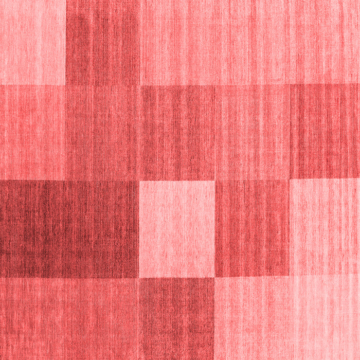 Checkered Red Modern Rug, con1806red