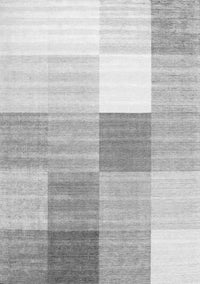 Checkered Gray Modern Rug, con1807gry